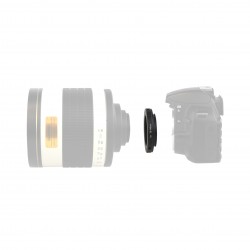 Bague adaptrice monture T2 pour reflexs Canon EOS