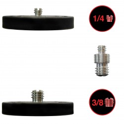 Screw adapter 1/4 and 3/8 for cameras tripod