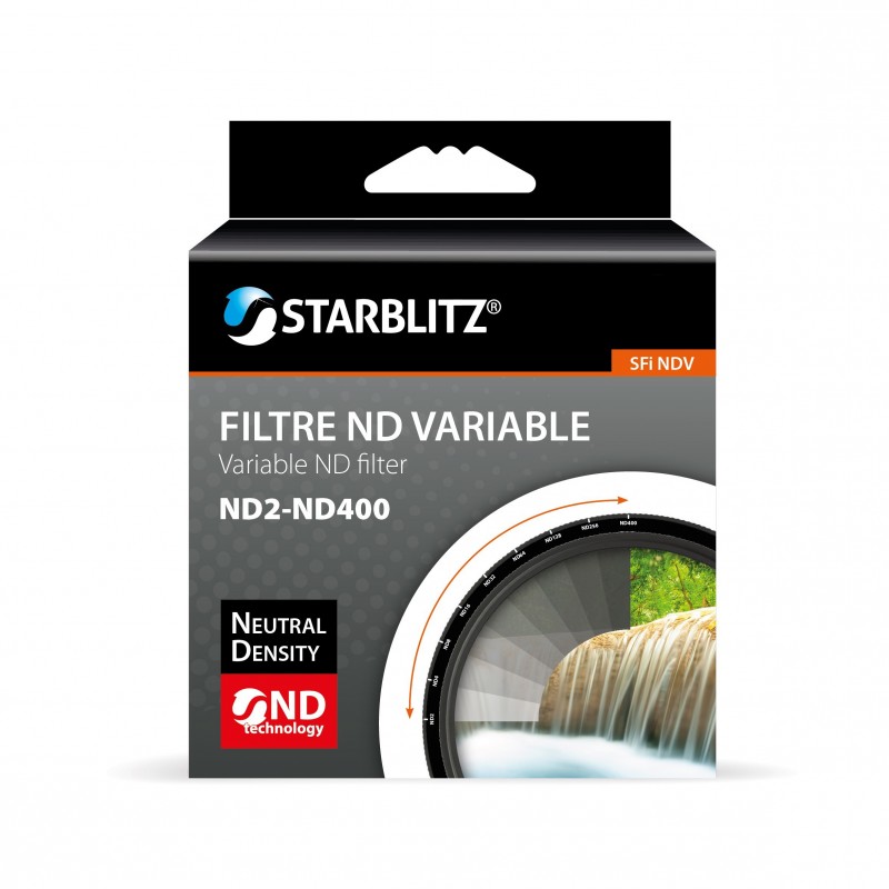 Filtre à Densité Neutre Variable ND2 à ND400 Filtre à Densité Neutre Variable ND2 à ND400