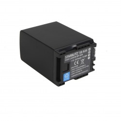 Batterie vidéo rechargeable compatible Canon BP828 Lithium ion