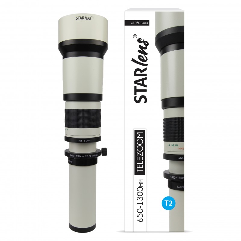 Telezoom 650-1300mm F8-16 Monture T2 Telezoom 650-1300mm F8-16 Monture T2