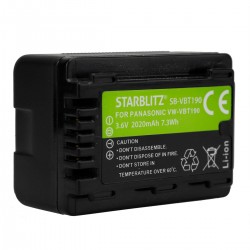 Batterie rechargeable compatible Panasonic VW-VBT190