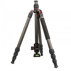 Kit Trépied Monopied Carbone 4 sections avec rotule TSC284B