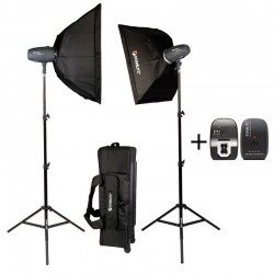 SHARK400KIT Studio Kit 2x 200 watts second