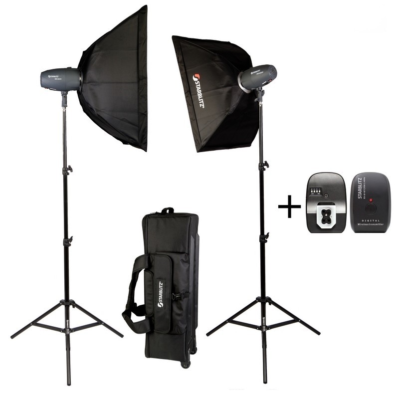 SHARK400KIT Studio Kit 2x 200 watts second SHARK400KIT Studio Kit 2x 200 watts second