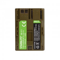 Bateria recarregável de iões de lítio compatível com Canon BP 511 7.4v 1500 mAh