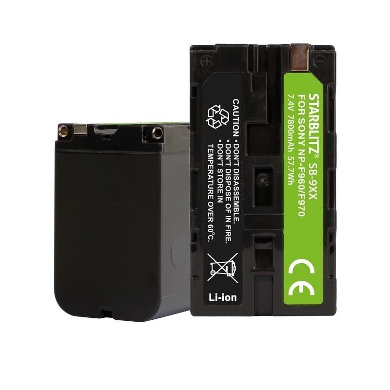 Rechargeable Lithium-ion Battery to replace Sony NP-F970 7.2v 7800mAh Rechargeable Lithium-ion Battery to replace Sony NP-F970 7.2v 7800mAh