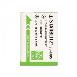 Rechargeable Lithium-ion Battery to replace Fuji NP 95 3.7v 1800mAh