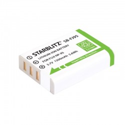 Bateria recargable de litio-ion equivalente Fuji NP 95 3.7v 1800mAh