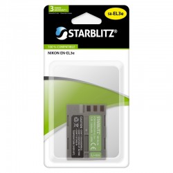 Compatible Nikon EN-EL3e+ Batterie rechargeable Lithium-ion