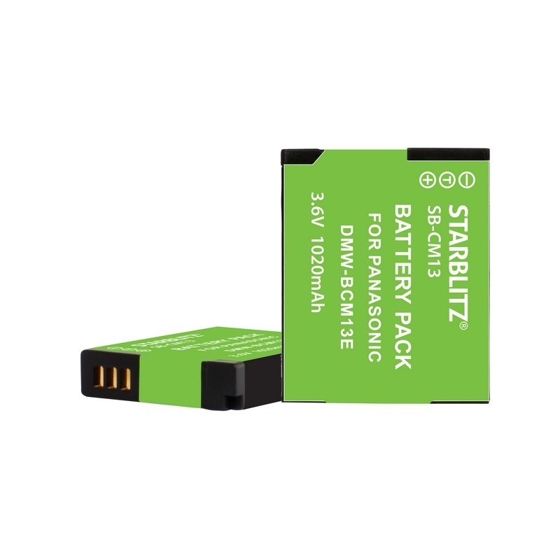 Bateria recargable de litio-ion equivalente Panasonic DMW-BCM13 3.6v 1020 mAh Bateria recargable de litio-ion equivalente Panasonic DMW-BCM13 3.6v 1020 mAh