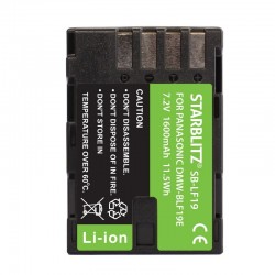Compatible Panasonic DMW-BLF19 Batterie rechargeable Lithium-ion