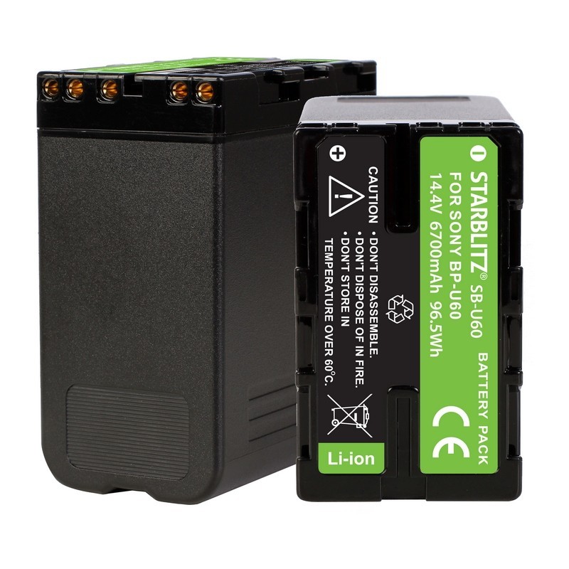 Rechargeable Lithium-ion Battery to replace Sony BP U60 Rechargeable Lithium-ion Battery to replace Sony BP U60