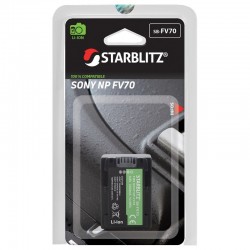 Batterie rechargeable vidéo compatible Sony NP-FV70 Lithium-ion