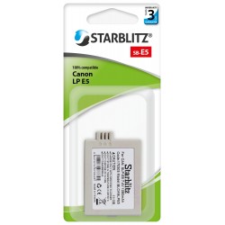 Bateria recarregável de iões de lítio compatível com Canon LP E5 7.4v 1080 mAh
