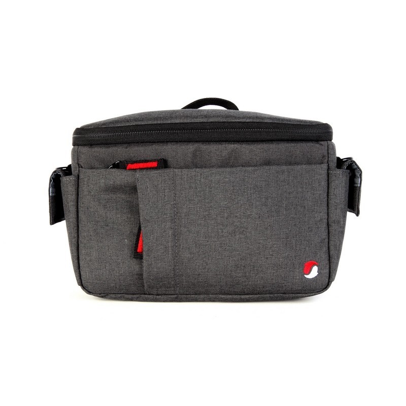 ABERDEEN10 Sac d'épaule coloris gris chiné pour hybride ABERDEEN10 Sac d'épaule coloris gris chiné pour hybride