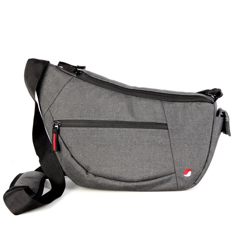 ABERDEEN30 Sac d'épaule coloris gris chiné pour hybride ABERDEEN30 Sac d'épaule coloris gris chiné pour hybride