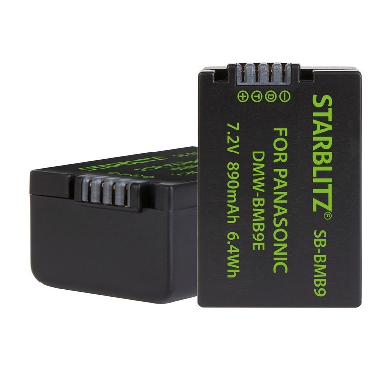 Batterie compatible Panasonic DMW-BMB9 Batterie compatible Panasonic DMW-BMB9