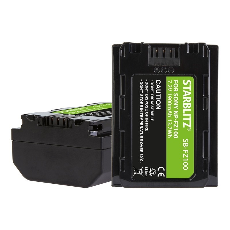 Sony NP FZ100 Lithium-ion compatible rechargeable battery