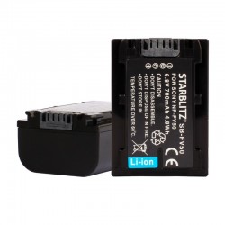 Compatible Sony NP-FV50 Batterie rechargeable Lithium-ion