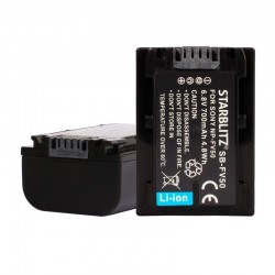 Rechargeable Lithium-ion Battery to replace Sony NP-FV50