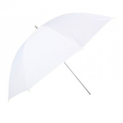 Parapluie blanc translucide diffuseur lumière 90cm SUMB90W