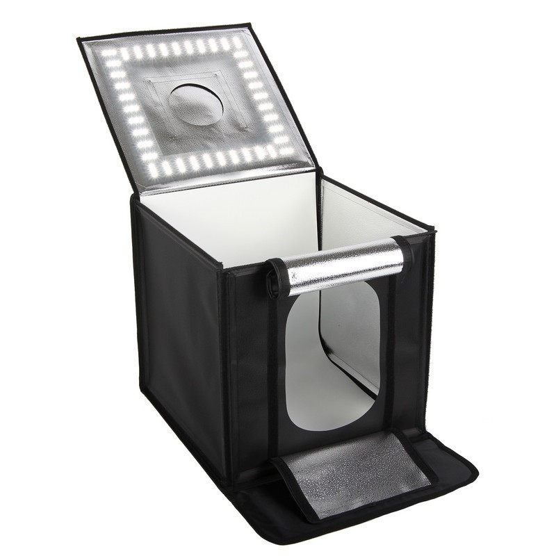 Cube de prise de vues dim. 40cm3 avec 440 LED