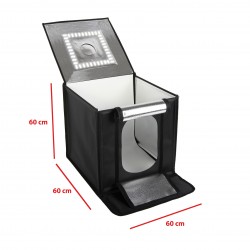 Cube de prise de vues 60cm2 (660 LED)