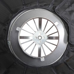 Boîte à lumière montage rapide 90cm profonde parabolique