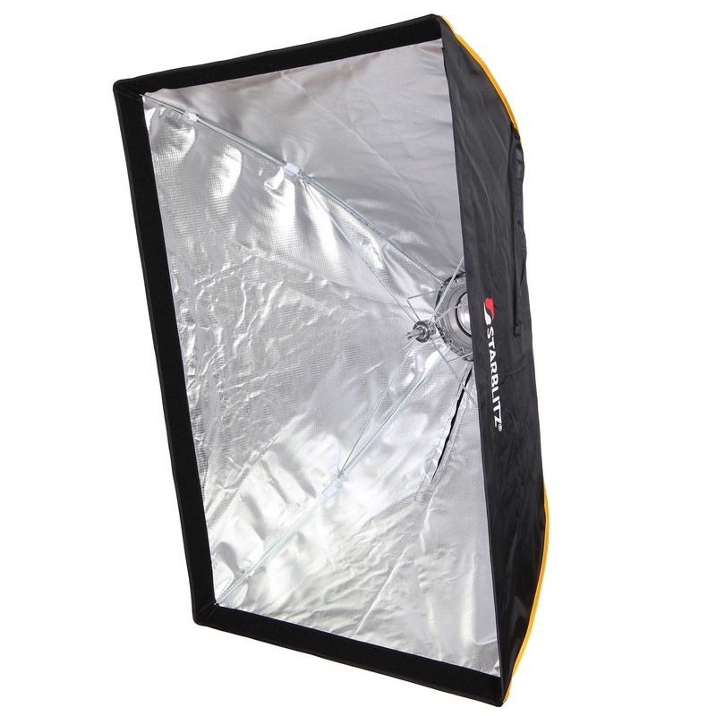Boîte à lumière rectangulaire 70 x 100cm monture Bowens montage rapide Boîte à lumière rectangulaire 70 x 100cm monture Bowens montage rapide