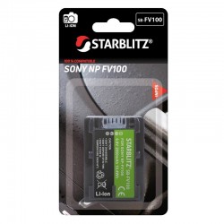 Bateria recarregável de iões de lítio compatível com Sony NP-FV100 6.8v 3900 mAh