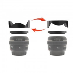 Starblitz SRLH Pare-soleil rigide réversible pour objectif photo