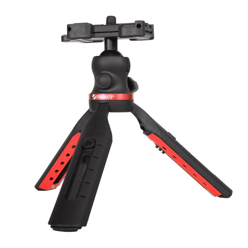 Mini Trépied pour appareils photo et smartphones 5 positions Pan 360 Tilt -90 degrés Mini Trépied pour appareils photo et smartphones 5 positions Pan 360 Tilt -90 degrés