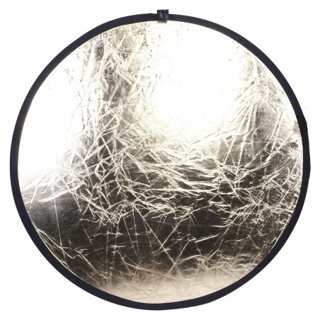 Reflector panel diam. 107 cm Silver and Gold