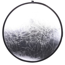 Reflector panel diam. 107 cm Silver and Gold