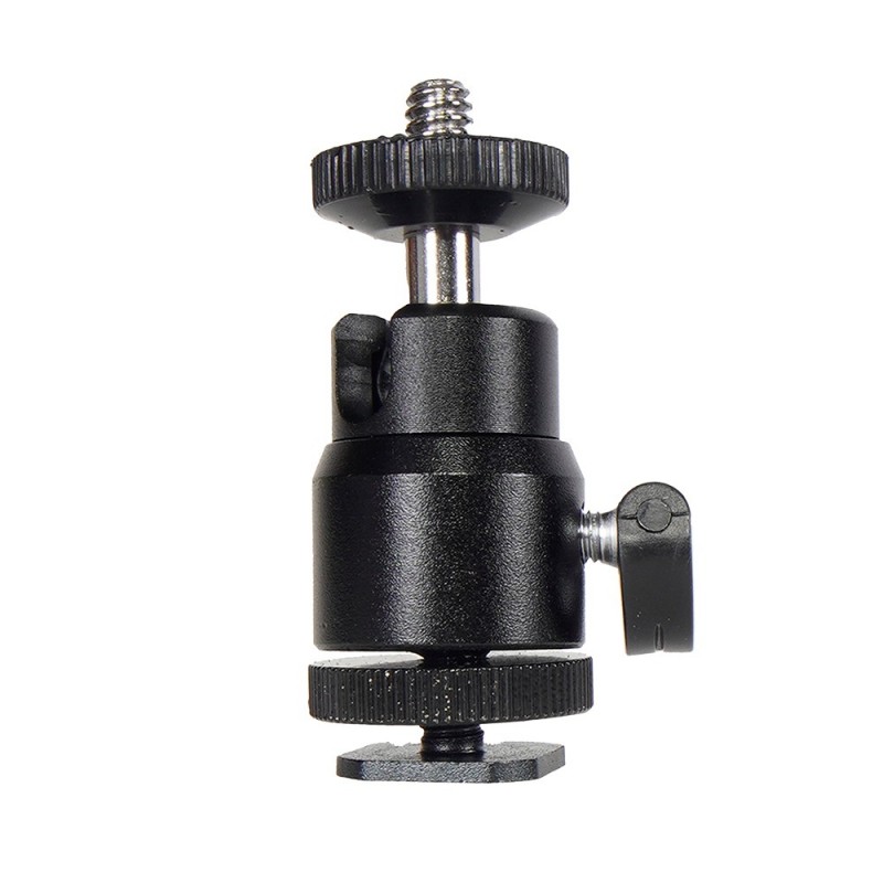 Mini Rotule capacité 2 kgs à encaster sur griffe de flash Starblitz 3760173052370 Mini Rotule capacité 2 kgs à encaster sur griffe de flash Starblitz 3760173052370