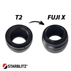 Bague d'adaptation pour optiques T et boîtiers Fuji X