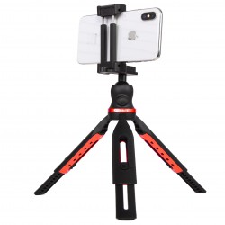 Mini Trépied pour appareils photo et smartphones 5 positions Pan 360 Tilt -90 degrés