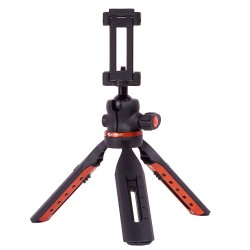 Mini tripod 5 stops Pan 360 Tilt -90 degrees