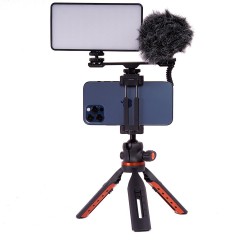 Mini Trépied pour appareils photo et smartphones 5 positions Pan 360 Tilt -90 degrés