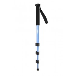 4-sections aluminium black monopod