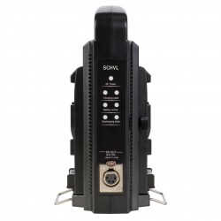 Chargeur double de batteries V-Mount avec sortie DC