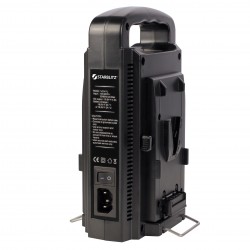 Chargeur double de batteries V-Mount avec sortie DC