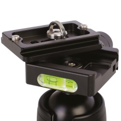 Tête a rotule graduée double sécurité 15Kg supportés SBH15