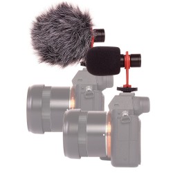 Microfone profissional multi-suporte para VLOG SVMICRO