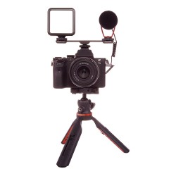 Microphone professionnel multi-supports pour VLOG SVMICRO