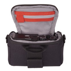 Bolsa de hombro con tejido repelente al agua para cámaras compactas WIZZ7