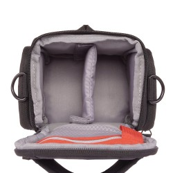 Shoulder bag with hydrophobic fabric for mirrorless devices WIZZ11
