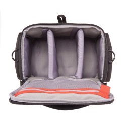 Sac d'épaule WIZZ14 avec tissu hydrophobe pour appareils hybrides ou DSLR