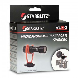 Emballage du microphone professionnel multi-supports pour VLOG